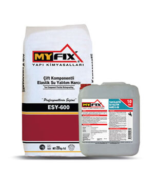 Myfix Seal Çift Komponentli Elastik Su Yalıtım Harcı S-58