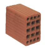 Yatay Delikli Duvar Tuğlaları (19 x 19 x 13.5 cm)