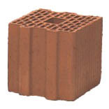 Düşey Delikli Hafif Duvar Tuğlaları (24 x 24 x 23.5 cm)